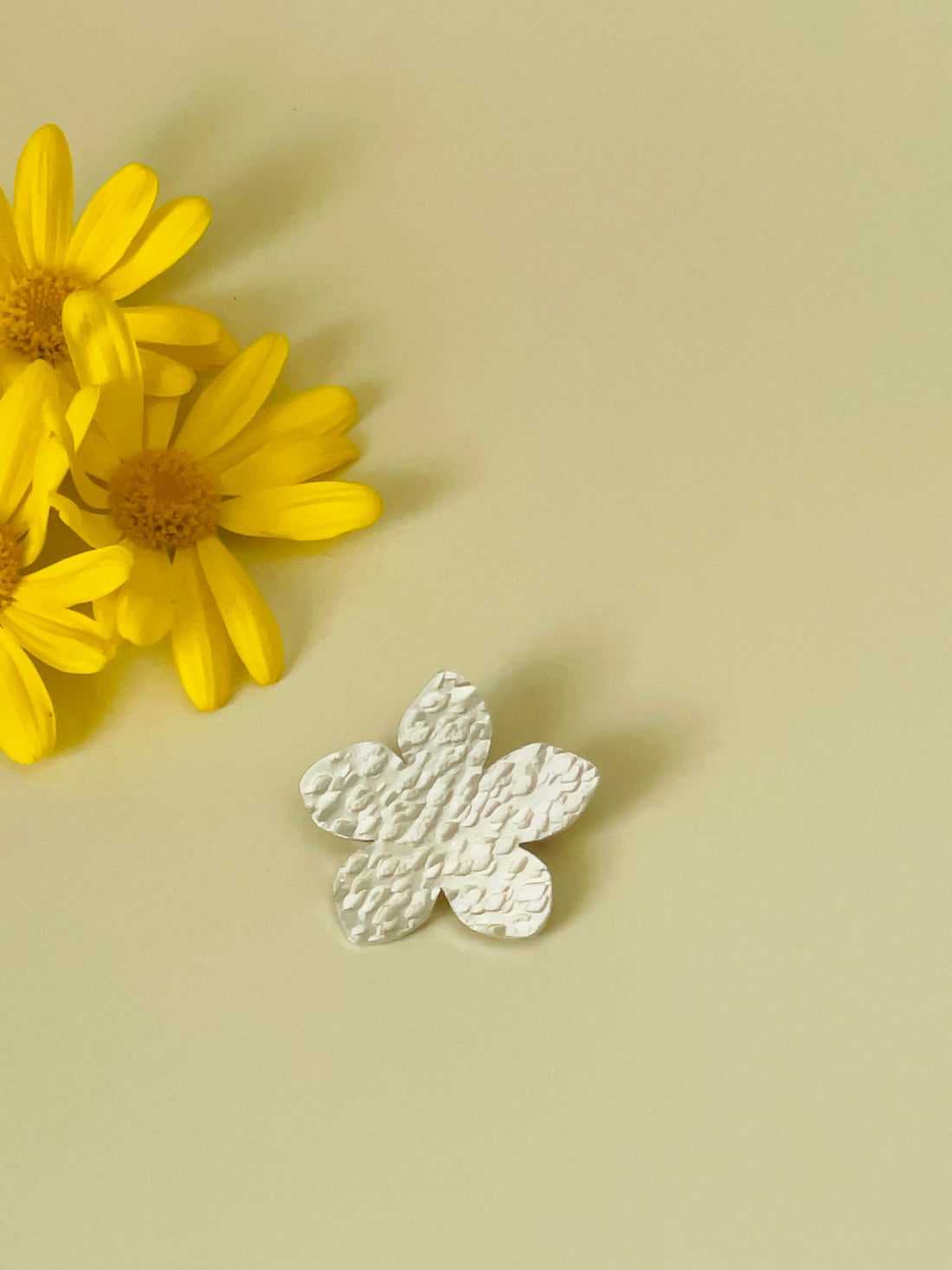 Broche Fleur - Argent