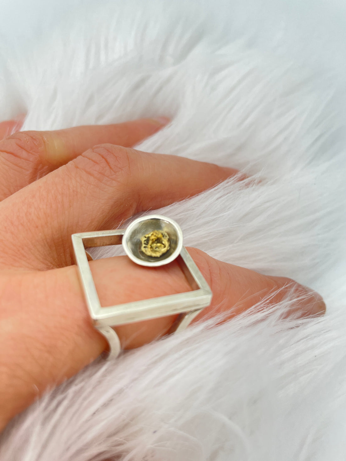 Bague Oeil de Feu - Argent