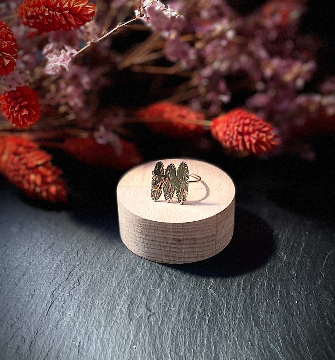 Bague Totem - Plaqué Or