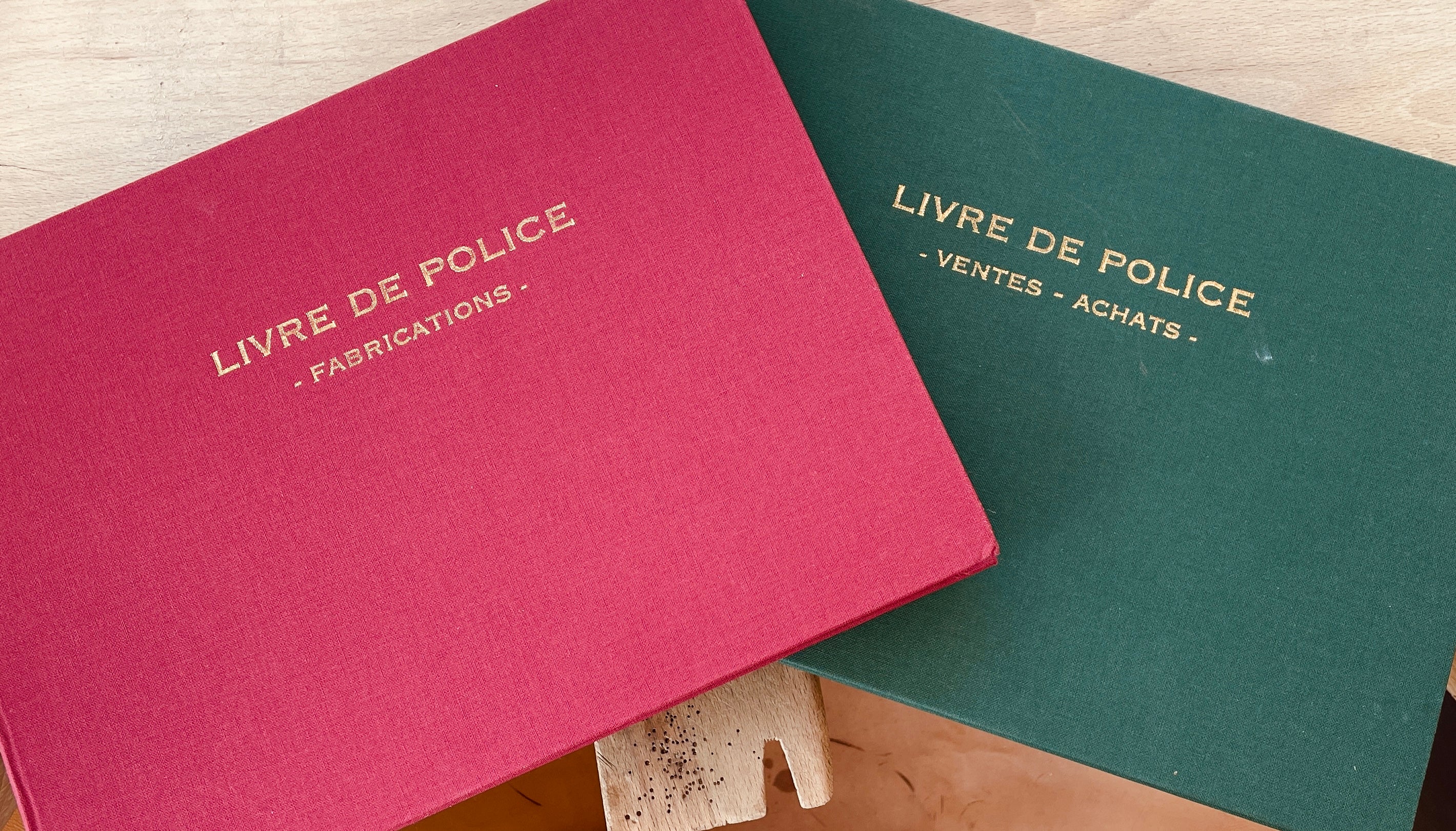 Les Livres de Police en Bijouterie