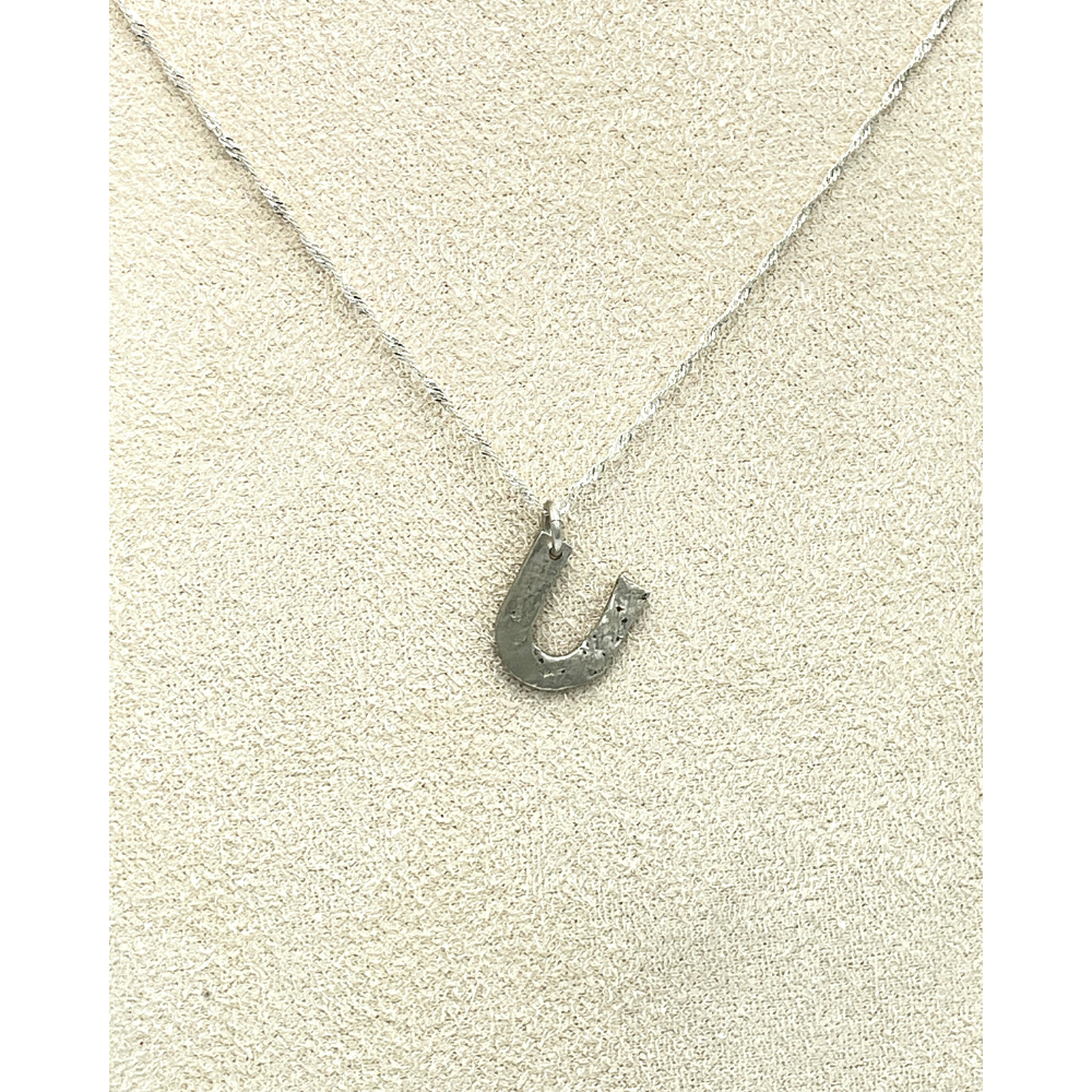 Collier en Argent 950 avec pendentif Fer à Cheval