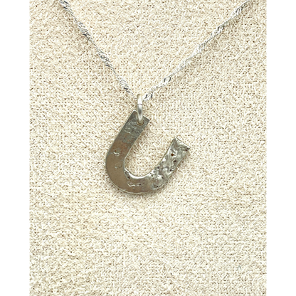 Collier en Argent 950 avec pendentif Fer à Cheval