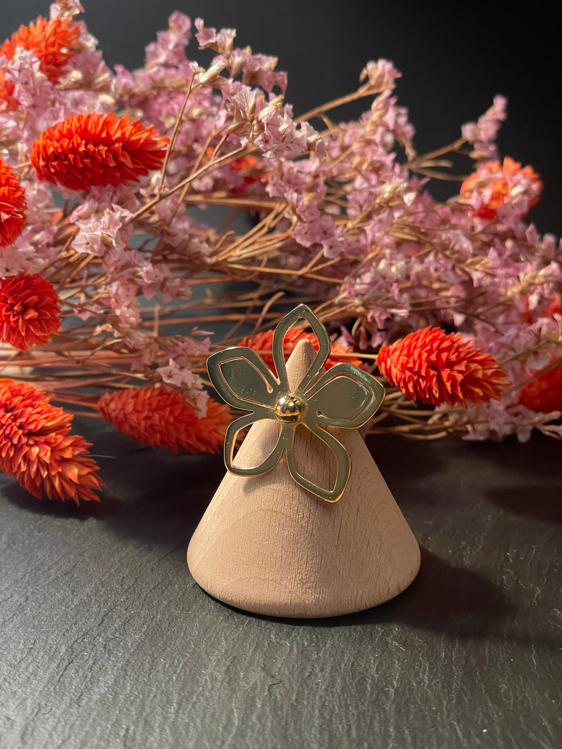 Bague Scarlet - Plaqué Or