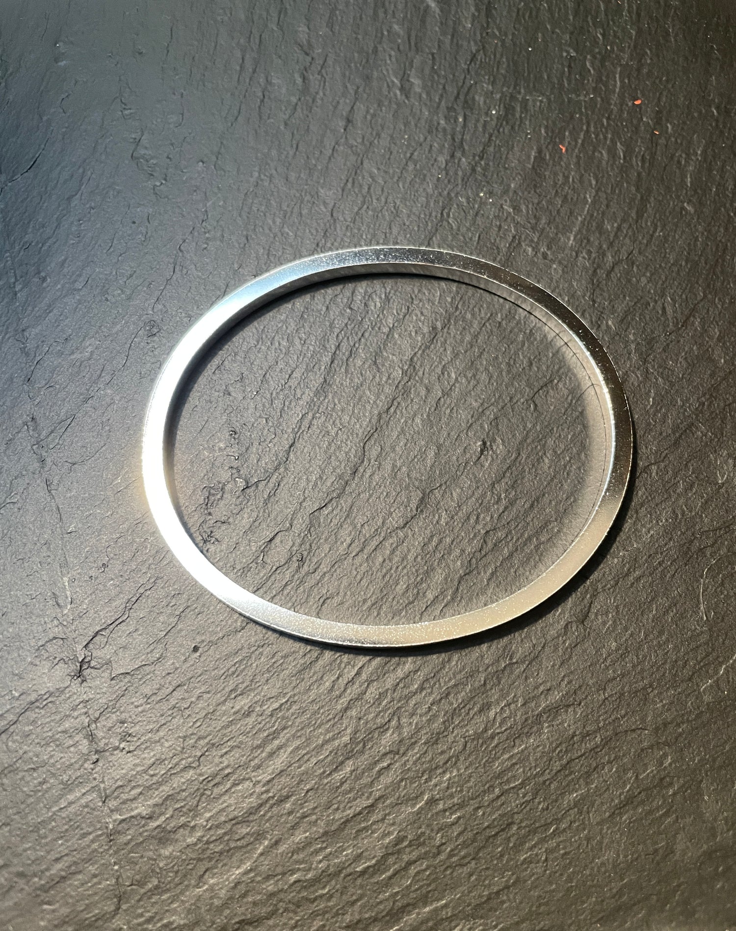 Bracelet Jonc Coco Carré (ép. 3mm) - Argent